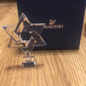 Swarovski Crystal Star of David Statue